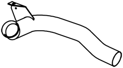 Dinex Uitlaatpijp 22158