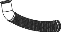 Dinex Uitlaatpijp 22185
