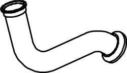 Dinex Uitlaatpijp 22197