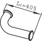 Dinex Uitlaatpijp 22248