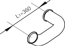 Dinex Uitlaatpijp 22266