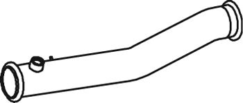Dinex Uitlaatpijp 22270