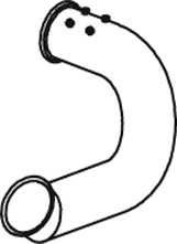 Dinex Uitlaatpijp 22273