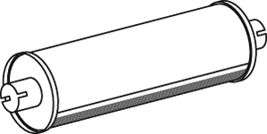 Dinex Middendemper 22301