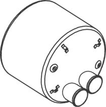 Dinex Middendemper 22312