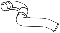 Dinex Uitlaatpijp 22624