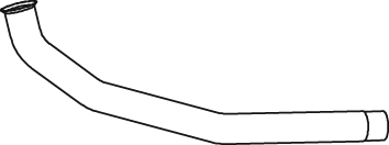 Dinex Uitlaatpijp 28108