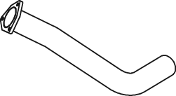 Dinex Uitlaatpijp 28154