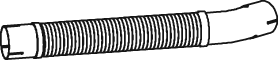 Dinex Uitlaatpijp 28155