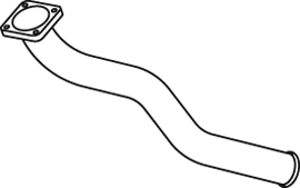 Dinex Uitlaatpijp 28225