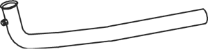 Dinex Uitlaatpijp 28276