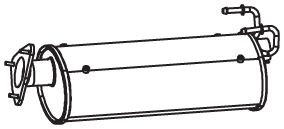 Dinex Middendemper, universeel 28371