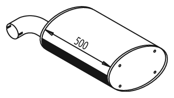 Dinex Middendemper 28398