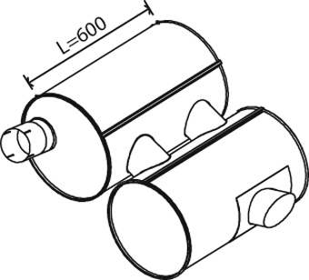 Dinex Achterdemper 28407