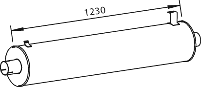 Dinex Middendemper 28435
