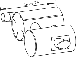 Dinex Achterdemper 28449