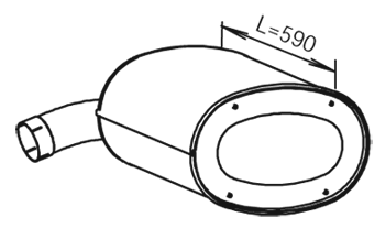 Dinex Middendemper 28455