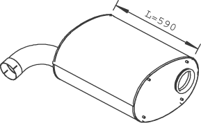 Dinex Middendemper 28457
