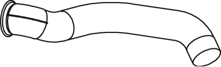 Dinex Uitlaatpijp 28627