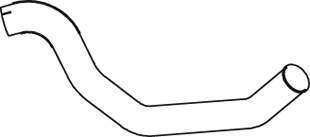 Dinex Uitlaatpijp 28765