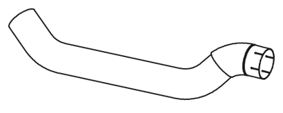 Dinex Uitlaatpijp 28785