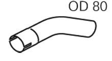 Dinex Uitlaatpijp 28788
