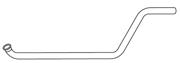 Dinex Uitlaatpijp 29127