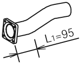 Dinex Uitlaatpijp 29145