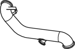 Dinex Uitlaatpijp 29284