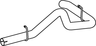 Dinex Uitlaatpijp 29627