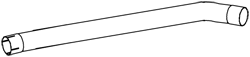 Dinex Uitlaatpijp 29649