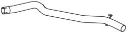 Dinex Uitlaatpijp 29656