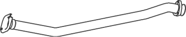 Dinex Uitlaatpijp 33109