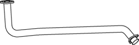Dinex Uitlaatpijp 36102