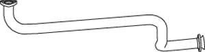 Dinex Uitlaatpijp 36120