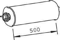 Dinex Middendemper 36314