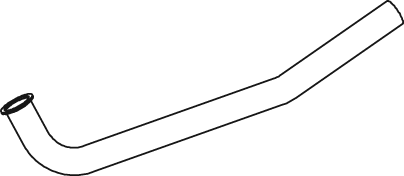 Dinex Uitlaatpijp 44208