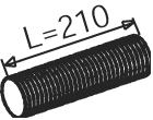 Dinex Uitlaatpijp 47111