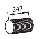 Dinex Flexibele slang 47136