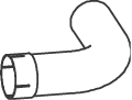 Dinex Uitlaatpijp 47192