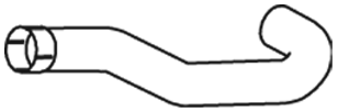 Dinex Uitlaatpijp 47505