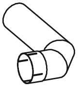 Dinex Uitlaatpijp 47527