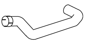 Dinex Uitlaatpijp 47539