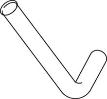 Dinex Uitlaatpijp 47545