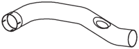 Dinex Uitlaatpijp 47551
