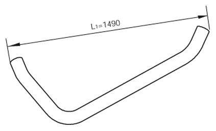 Dinex Uitlaatpijp 47719