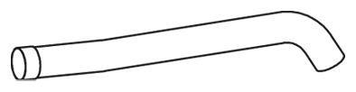 Dinex Uitlaatpijp 47736