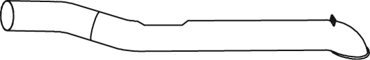 Dinex Uitlaatpijp 47738