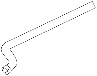 Dinex Uitlaatpijp 47749