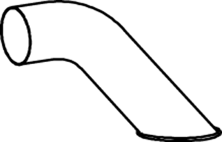 Dinex Uitlaatpijp 47755